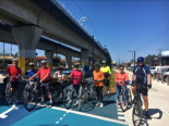 Cycle Group at Carnegie Rail 